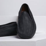 VYBE- Leather Loafer- Grey
