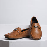 VYBE- Leather Loafer- Mustard