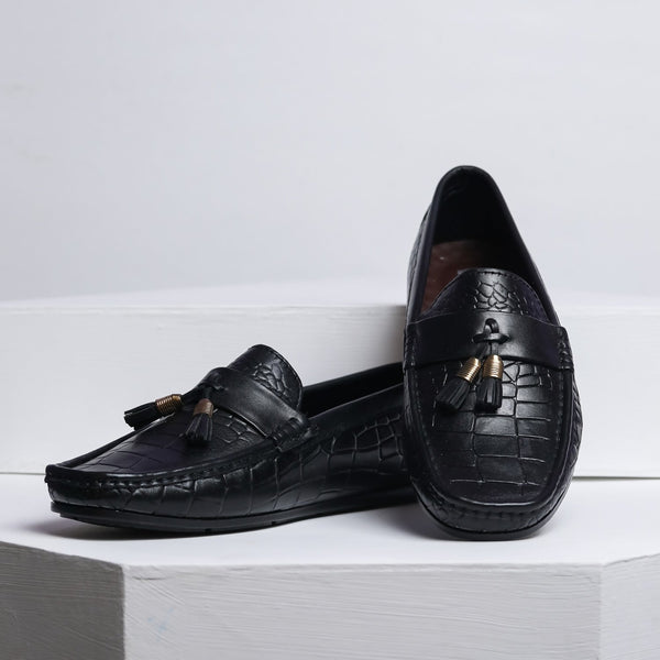 VYBE- Leather Loafer- Black