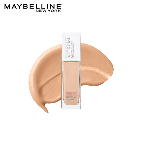 Maybelline New York- Superstay 24H Full Coverage Liquid Foundation 21 Nude Beige 30 ml