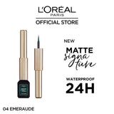 LOreal Paris-Matte Signature Liquid Eyeliner 04 Emeraude