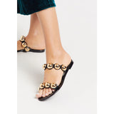 Asos- Flex Jelly Sandals In Black