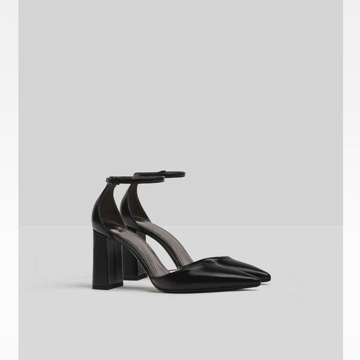 Bershka- Block heel ankle strap shoes