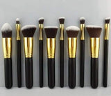 The original 10Pcs Travel Size Cosmetic Makeup Brushes Set