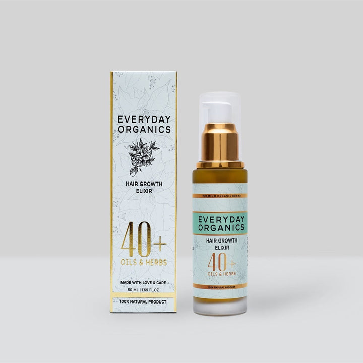 Everyday Organics- Hair Growth Elixir 40+ Oils and Herbs