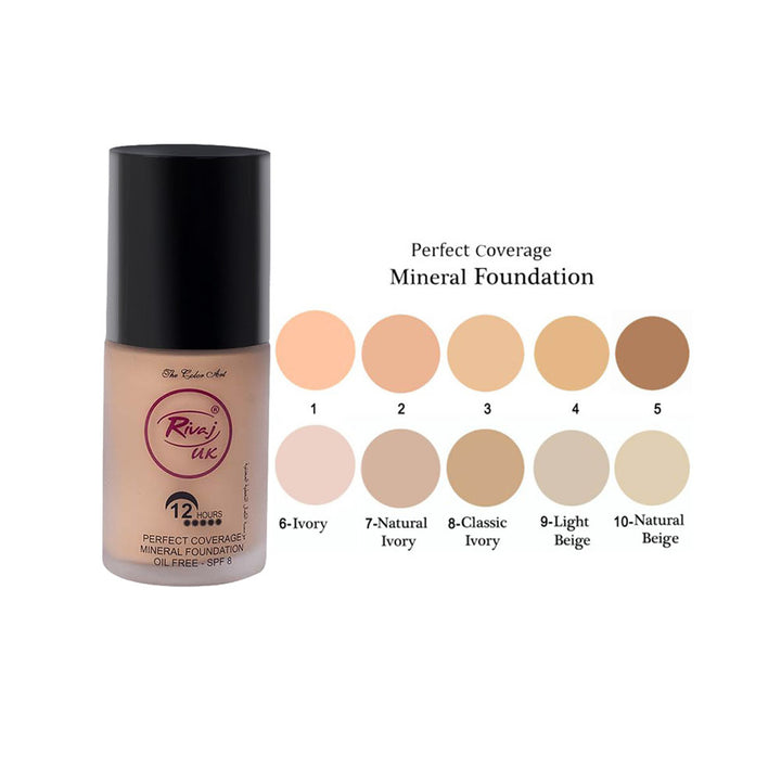 Rivaj- Perfect Coverage Mineral Foundation #4