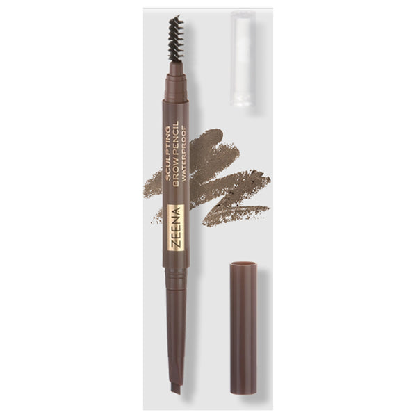 Zeena- Sculpting Brow Pencil Waterproof  020 Chocolate Brown"