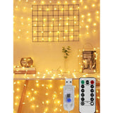 Shein- 1pc String Light With 30pcs Star Shaped Bulb