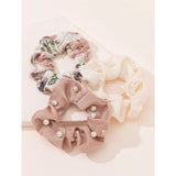 Shein - 3Pcs Faux Pearl Decor Scrunchie