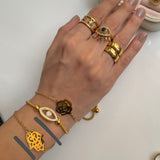 Copy of Jewels by Noor- Hamsa Gold Bracelet
