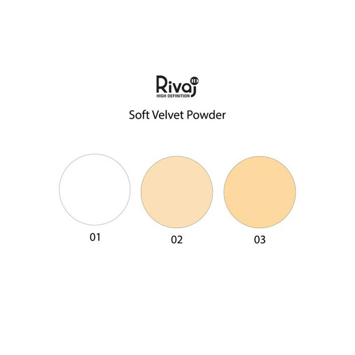 Rivaj- Soft Velvet Powder #1