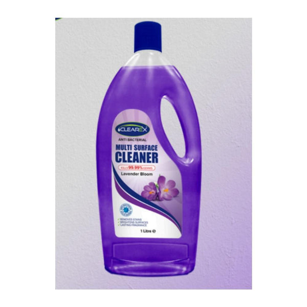 Clearex- Anti Bacterial Multi surface cleaner lavender 1L