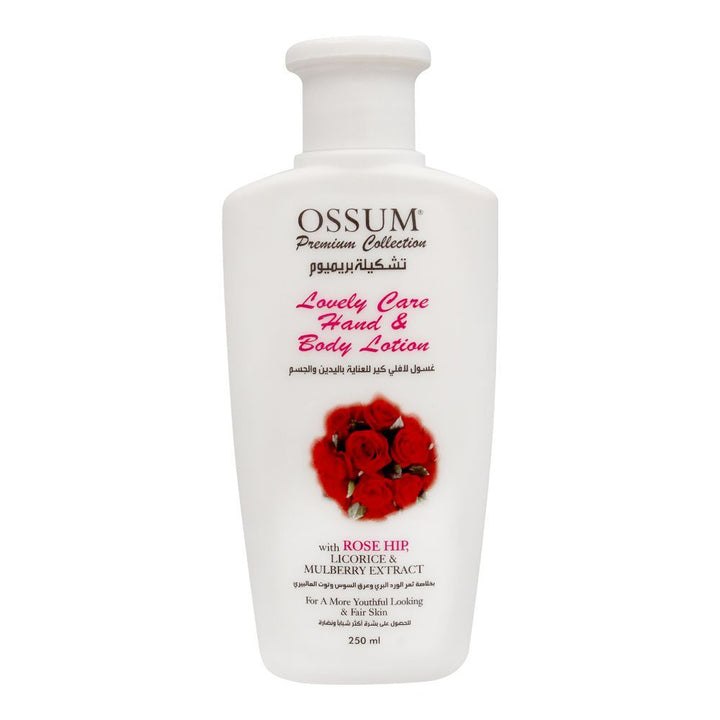 OSSUM- Body & Hand Lotion 250ml Rose