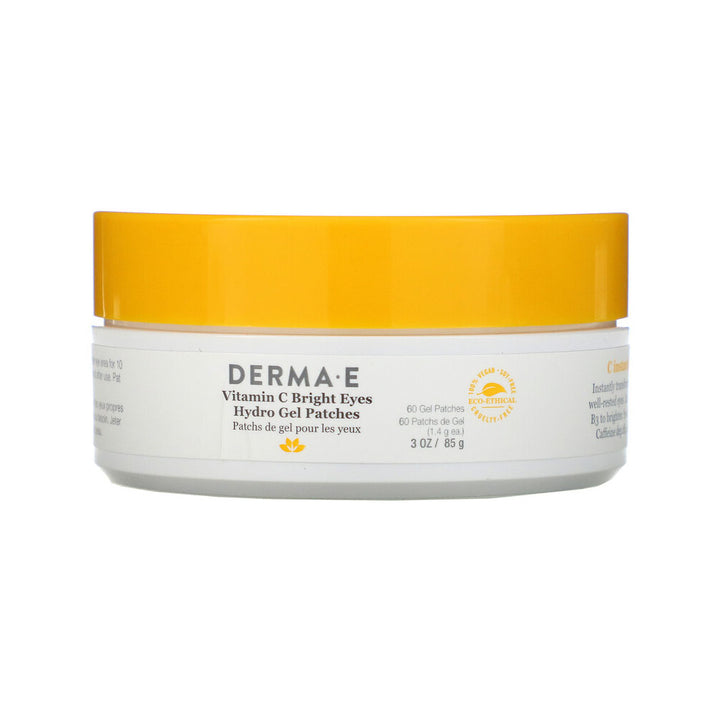 Derma E- Vitamin C Bright Eyes Hydro Gel Patches, 60 Patches, 3 oz (85 g)