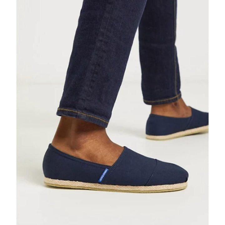 Asos Design- Jack & Jones Espadrilles In Navy