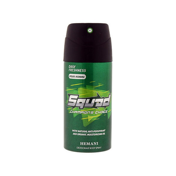 HemaniHerbals- Squad Deodorant Spray Champion's Choice For Men