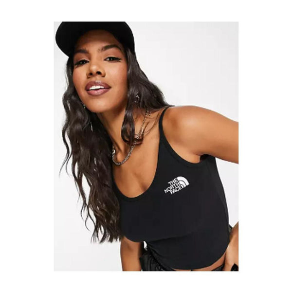 Asos- The North Face Cropped tank top in Black