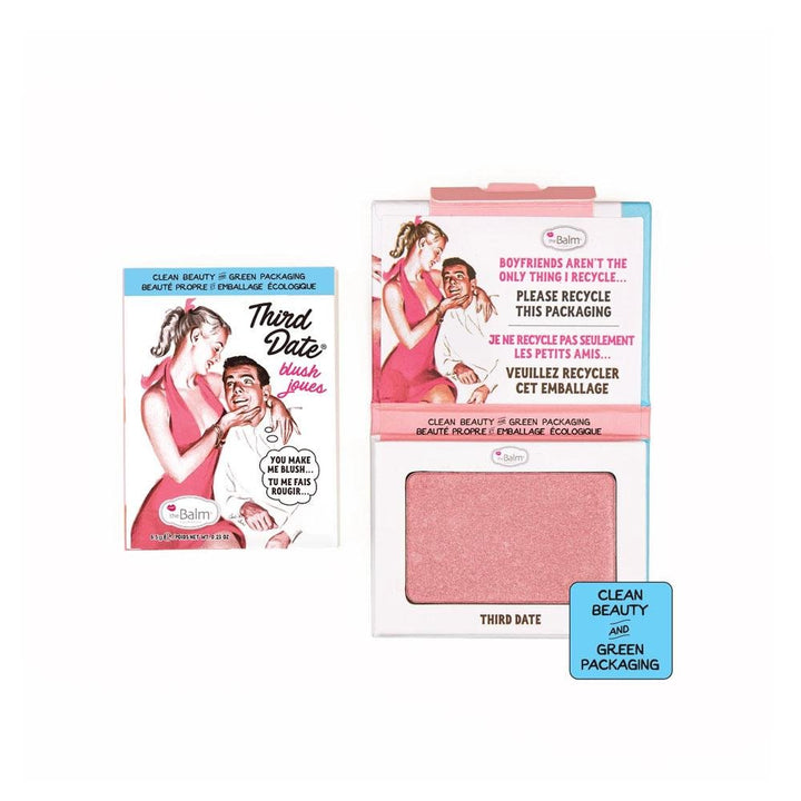 The Balm- Third Date Blush Powder Blushes