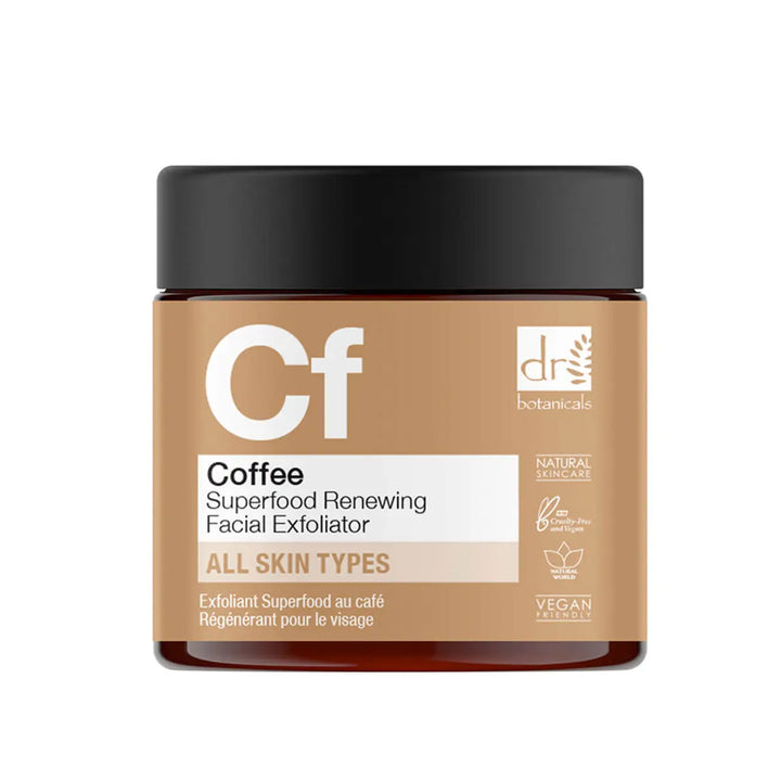 Dr Botanicals- Coffee Superfood Renewing Facial Exfoliator, 60ml