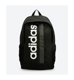 Adidas- Linear Core Vertical Brand Logo Printed Backpack- Black DT4825
