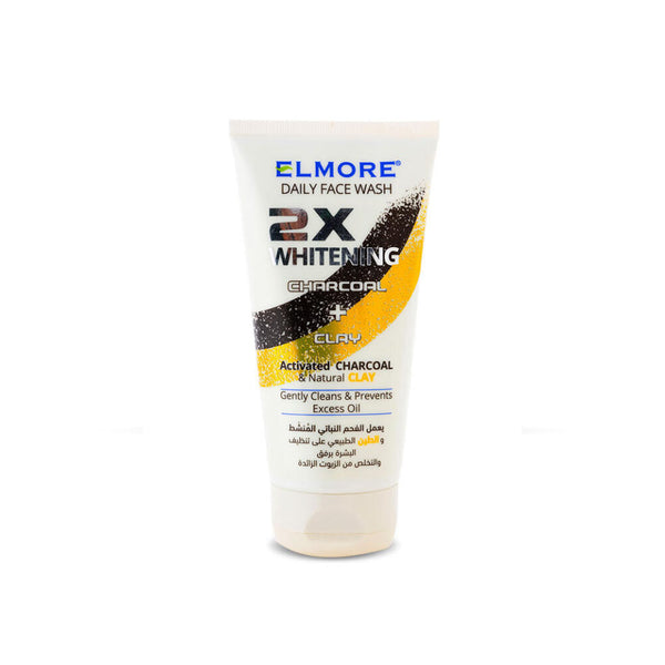 Elmore- Face Wash 2X Charcoal&Clay, 50ml