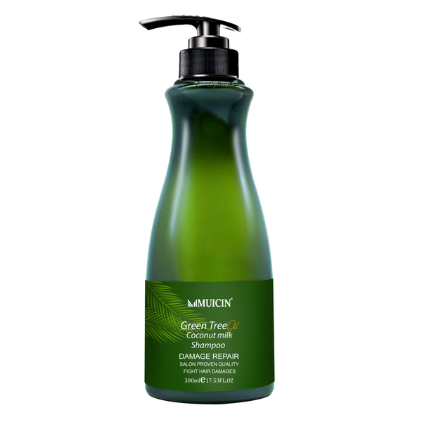 MUICIN - Green Tea & Coconut Milk Hair Shampoo - 300ml