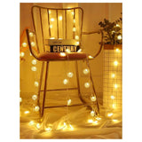 Shein- 1pc String Light With Star Shaped Bulb