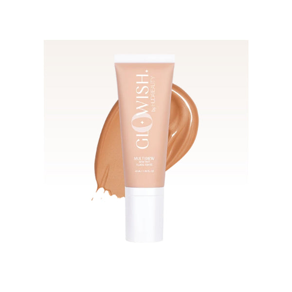 Huda Beauty-  GloWish Multidew Vegan Skin Tint Foundation- 05 Medium