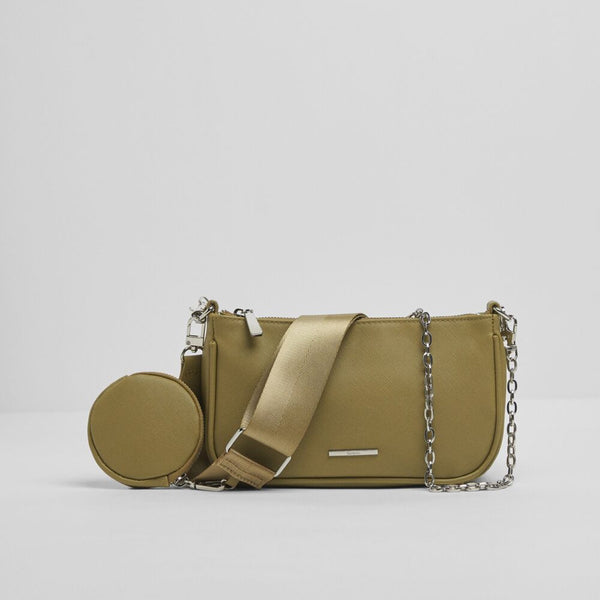 Bershka- Multi-Pocket Shoulder Bag