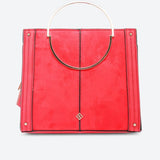 Call it Spring- Vixen Top Zipper Closure Cross Body Bag - Red