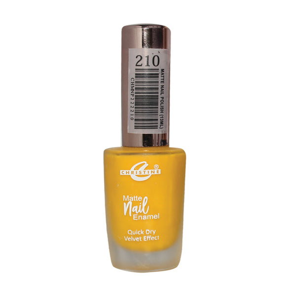 Christine - Matt Nail Polish - 13ml 210