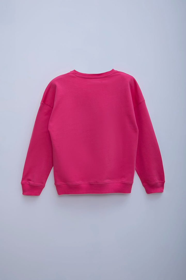 Sapphire Basic Sweatshirt Pink