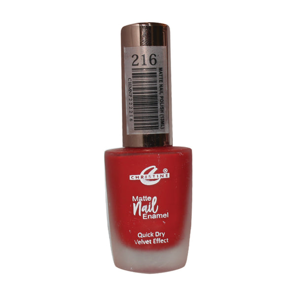 Christine - Matt Nail Polish - 13ml 216