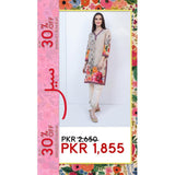 Keshia- Stitched Printed Kurta-LW-KS04