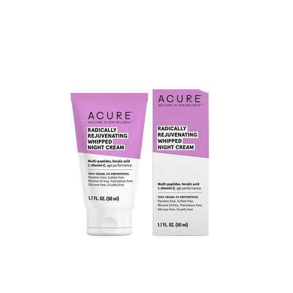 Acure- Radically Rejuvenating Whipped Night Cream, 50 ml