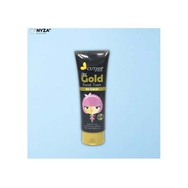 Blushees- New Cutish 24 karat gold facial foam