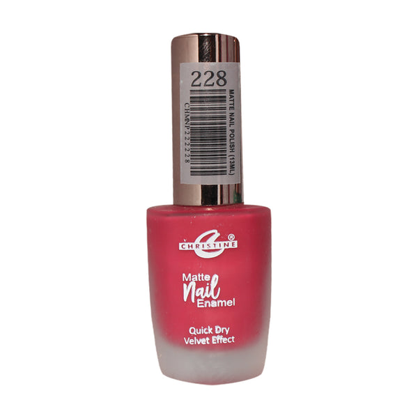 Christine - Matt Nail Polish - 13ml 228