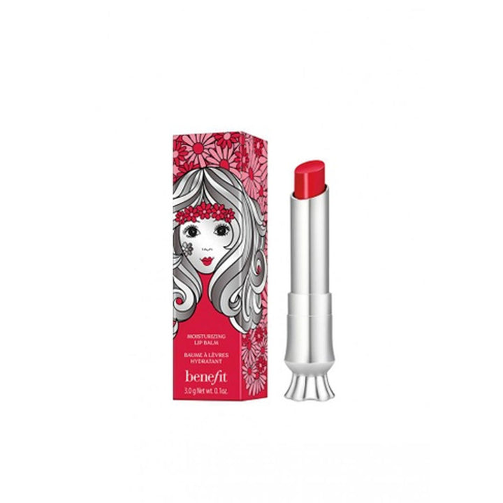 Benefit Cosmetics- California Kissin’ ColorBalm moisturizing lip balm in Cherry 00 “Wild Child” | mini