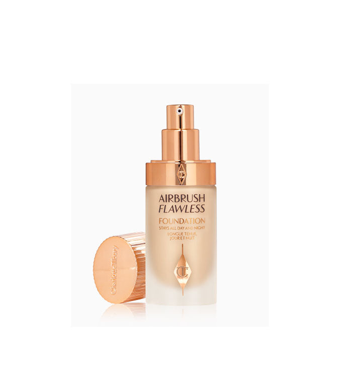 Charlotte Tilbury- Airbrush Flawless Foundation- 4 Warm- Light Golden, 30 ml by Bagallery Deals priced at #price# | Bagallery Deals