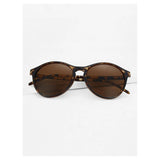 Shein- Flat Lens Sunglasses With Tortoise Frame For Women