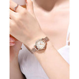 Shein - Chain Strap Pointer Watch