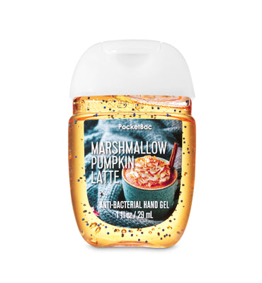 Bath & Body Works- Marshmallow Pumpkin Latte PocketBac Sanitizing Hand Gel, 29 ml
