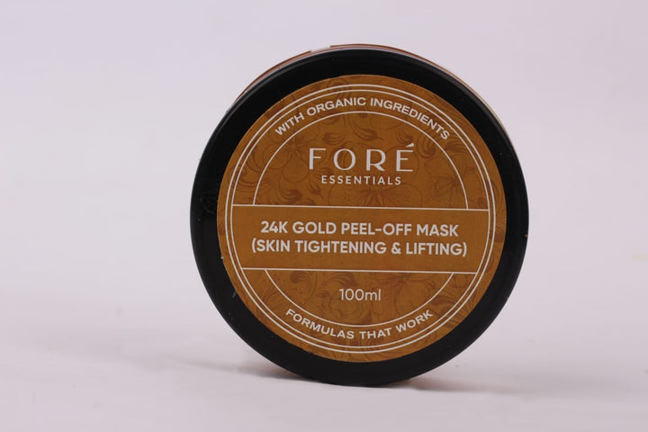 Fore' Essentials- 24k Gold Peel of Lifting Mask -Organic