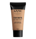 NYX Professional Makeup- Stay Matte but Not Flat Liquid Foundation, 10 Caramel