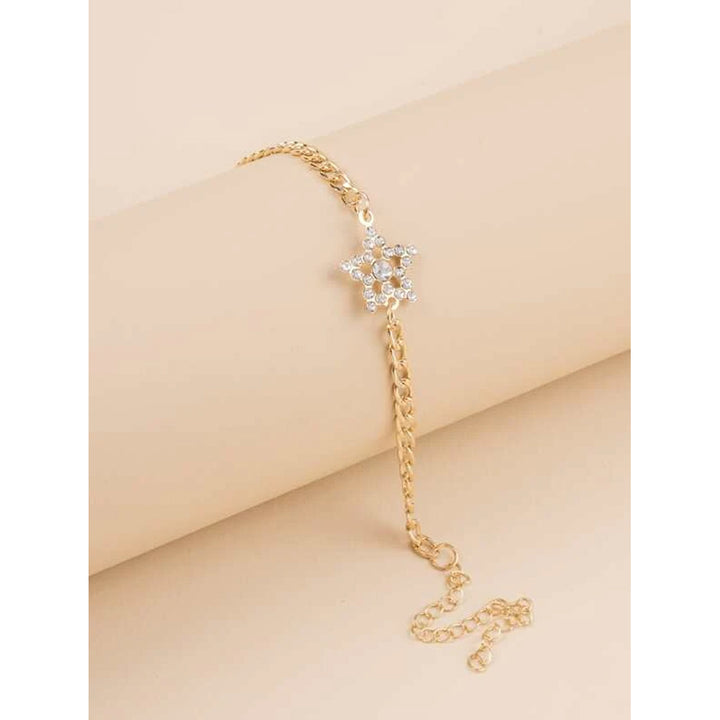 Shein- Rhinestone Star Decor Bracelet