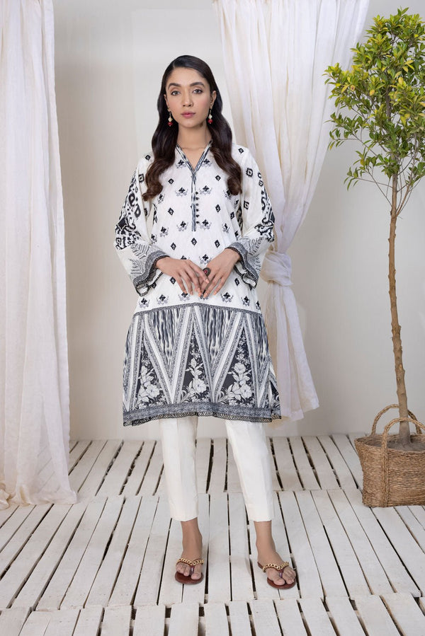 Sapphire- Embroidered Lawn Shirt