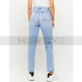 Montivo- TW Tapered High Waist Jeans