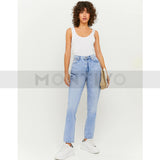 Montivo- TW Tapered High Waist Jeans