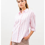 Lefties- Pink Tones Oversize Poplin Shirt