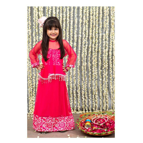 Keshia- 1 Piece Stitched Kids Formal